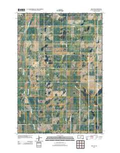 Mina SW South Dakota Historical topographic map, 1:24000 scale, 7.5 X 7.5 Minute, Year 2012