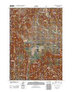Minnekahta South Dakota Historical topographic map, 1:24000 scale, 7.5 X 7.5 Minute, Year 2012
