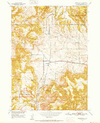 Minnekahta South Dakota Historical topographic map, 1:24000 scale, 7.5 X 7.5 Minute, Year 1950