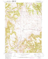 Minnekahta South Dakota Historical topographic map, 1:24000 scale, 7.5 X 7.5 Minute, Year 1950