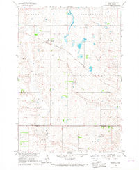 Miranda South Dakota Historical topographic map, 1:24000 scale, 7.5 X 7.5 Minute, Year 1966