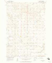 Miscol SW South Dakota Historical topographic map, 1:24000 scale, 7.5 X 7.5 Minute, Year 1956