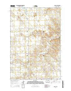 Miscol SE South Dakota Current topographic map, 1:24000 scale, 7.5 X 7.5 Minute, Year 2015