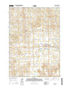 Mission South Dakota Current topographic map, 1:24000 scale, 7.5 X 7.5 Minute, Year 2015