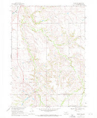 Mission NW South Dakota Historical topographic map, 1:24000 scale, 7.5 X 7.5 Minute, Year 1969
