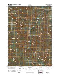 Mission NE South Dakota Historical topographic map, 1:24000 scale, 7.5 X 7.5 Minute, Year 2012