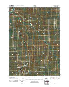 Mission NW South Dakota Historical topographic map, 1:24000 scale, 7.5 X 7.5 Minute, Year 2012