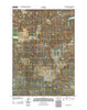 Mission Ridge South Dakota Historical topographic map, 1:24000 scale, 7.5 X 7.5 Minute, Year 2012