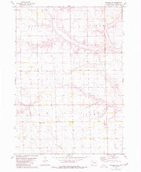 Mitchell SW South Dakota Historical topographic map, 1:24000 scale, 7.5 X 7.5 Minute, Year 1980