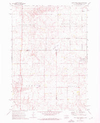 Mittelstedt Slough South Dakota Historical topographic map, 1:24000 scale, 7.5 X 7.5 Minute, Year 1973