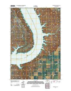 Mobridge NE South Dakota Historical topographic map, 1:24000 scale, 7.5 X 7.5 Minute, Year 2012