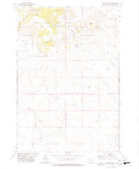 Moreau Peak South Dakota Historical topographic map, 1:24000 scale, 7.5 X 7.5 Minute, Year 1978