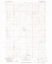 Morris Lake South Dakota Historical topographic map, 1:24000 scale, 7.5 X 7.5 Minute, Year 1973