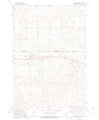 Morristown South Dakota Historical topographic map, 1:24000 scale, 7.5 X 7.5 Minute, Year 1972