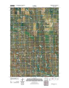 Morristown SE South Dakota Historical topographic map, 1:24000 scale, 7.5 X 7.5 Minute, Year 2012