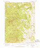 Mount Rushmore South Dakota Historical topographic map, 1:62500 scale, 15 X 15 Minute, Year 1954