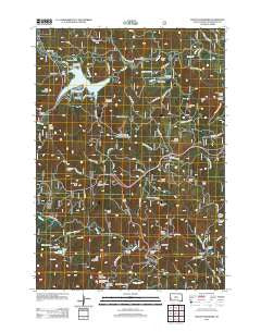 Mount Rushmore South Dakota Historical topographic map, 1:24000 scale, 7.5 X 7.5 Minute, Year 2012