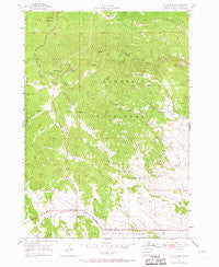 Mt. Coolidge South Dakota Historical topographic map, 1:24000 scale, 7.5 X 7.5 Minute, Year 1955