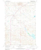 Mud Buttes South Dakota Historical topographic map, 1:24000 scale, 7.5 X 7.5 Minute, Year 1965
