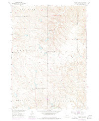 Murdo 3 NW South Dakota Historical topographic map, 1:24000 scale, 7.5 X 7.5 Minute, Year 1951