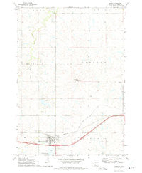 Murdo South Dakota Historical topographic map, 1:24000 scale, 7.5 X 7.5 Minute, Year 1972