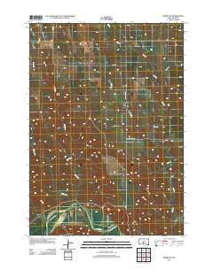 Murdo SE South Dakota Historical topographic map, 1:24000 scale, 7.5 X 7.5 Minute, Year 2012