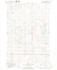 Mutske Lake South Dakota Historical topographic map, 1:24000 scale, 7.5 X 7.5 Minute, Year 1978
