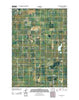 Mutske Lake South Dakota Historical topographic map, 1:24000 scale, 7.5 X 7.5 Minute, Year 2012
