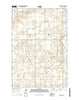 Mutske Lake South Dakota Current topographic map, 1:24000 scale, 7.5 X 7.5 Minute, Year 2015