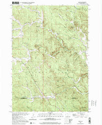 Nemo South Dakota Historical topographic map, 1:24000 scale, 7.5 X 7.5 Minute, Year 1998