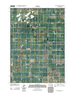 Ness Chain Lakes South Dakota Historical topographic map, 1:24000 scale, 7.5 X 7.5 Minute, Year 2012