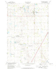 New Effington South Dakota Historical topographic map, 1:24000 scale, 7.5 X 7.5 Minute, Year 1972