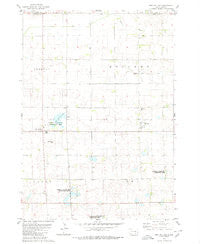 New Holland South Dakota Historical topographic map, 1:24000 scale, 7.5 X 7.5 Minute, Year 1979