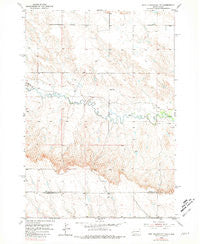 New Underwood NW South Dakota Historical topographic map, 1:24000 scale, 7.5 X 7.5 Minute, Year 1953