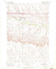 New Underwood South Dakota Historical topographic map, 1:24000 scale, 7.5 X 7.5 Minute, Year 1953
