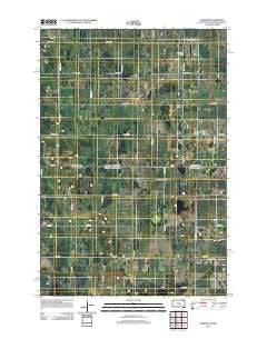Newark South Dakota Historical topographic map, 1:24000 scale, 7.5 X 7.5 Minute, Year 2012