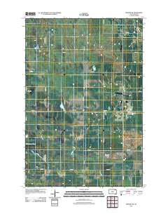Newark SW South Dakota Historical topographic map, 1:24000 scale, 7.5 X 7.5 Minute, Year 2012