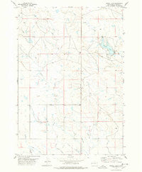 Newell Lake South Dakota Historical topographic map, 1:24000 scale, 7.5 X 7.5 Minute, Year 1977