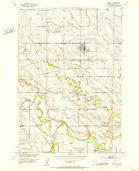 Newell South Dakota Historical topographic map, 1:24000 scale, 7.5 X 7.5 Minute, Year 1951