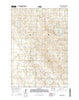 Newell Lake South Dakota Current topographic map, 1:24000 scale, 7.5 X 7.5 Minute, Year 2015