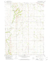 Niobrara NE South Dakota Historical topographic map, 1:24000 scale, 7.5 X 7.5 Minute, Year 1978