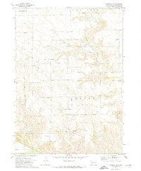 Niobrara NW South Dakota Historical topographic map, 1:24000 scale, 7.5 X 7.5 Minute, Year 1972