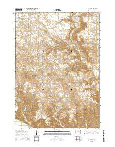 Niobrara NW South Dakota Current topographic map, 1:24000 scale, 7.5 X 7.5 Minute, Year 2015