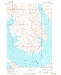 No Heart Creek SE South Dakota Historical topographic map, 1:24000 scale, 7.5 X 7.5 Minute, Year 1969