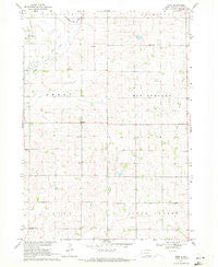 Nora South Dakota Historical topographic map, 1:24000 scale, 7.5 X 7.5 Minute, Year 1969