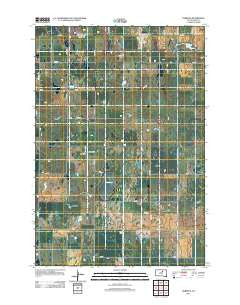 Norbeck South Dakota Historical topographic map, 1:24000 scale, 7.5 X 7.5 Minute, Year 2012