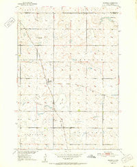Norbeck South Dakota Historical topographic map, 1:24000 scale, 7.5 X 7.5 Minute, Year 1952