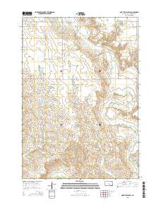 North of Shelby South Dakota Current topographic map, 1:24000 scale, 7.5 X 7.5 Minute, Year 2015