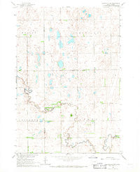 Northville SW South Dakota Historical topographic map, 1:24000 scale, 7.5 X 7.5 Minute, Year 1966