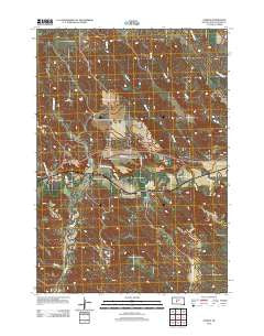 Nowlin South Dakota Historical topographic map, 1:24000 scale, 7.5 X 7.5 Minute, Year 2012